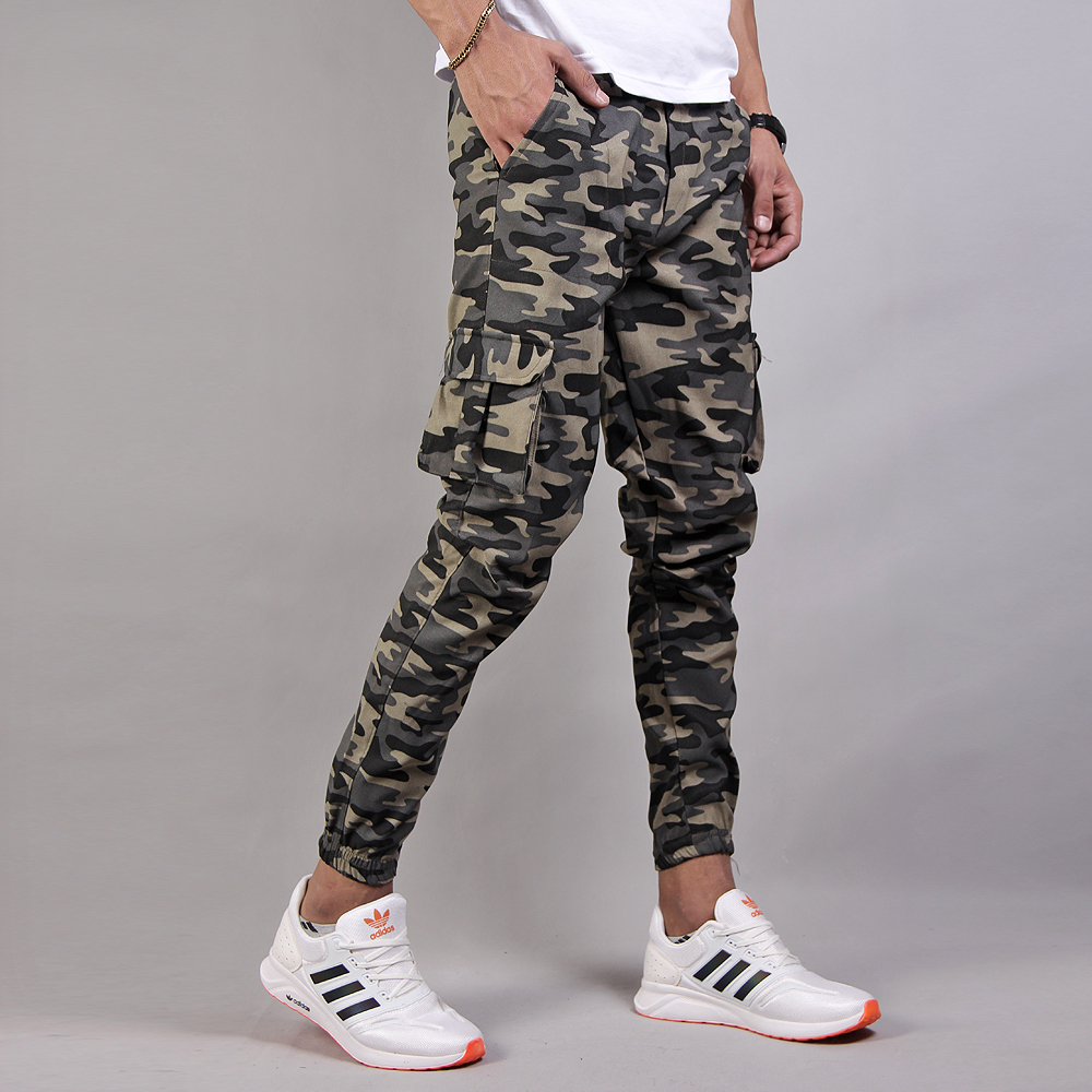 شلوار اسلش چریکی سبز